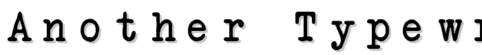 Another Typewriter font